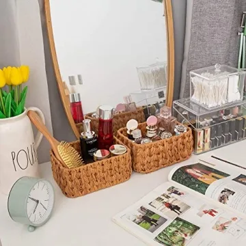 GRANNY SAYS Wicker Baskets for Organizing Set - 3 Pack