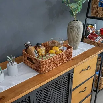 GRANNY SAYS Wicker Baskets for Organizing Set - 3 Pack