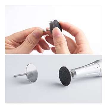 NMKL38 Stainless Steel Foot File Disc for Nail Care