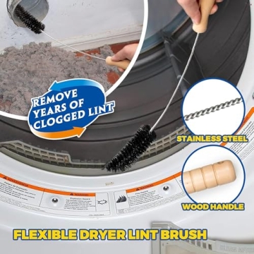 Holikme Dryer Vent Cleaner Kit for Safe Drying