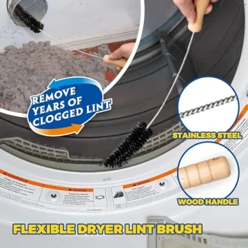 Holikme Dryer Vent Cleaner Kit for Safe Drying