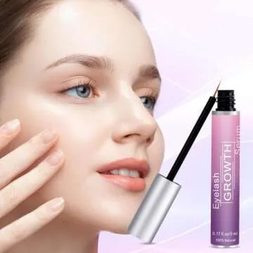 Premium Eyelash Growth Serum by Aomock for Fuller Lashes