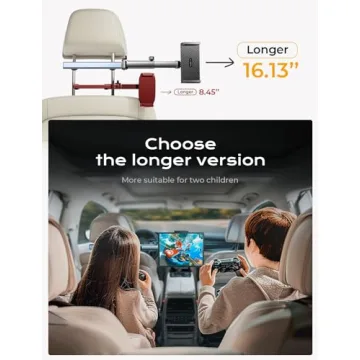 LISEN Tablet Holder for Car Headrest - Travel Essential