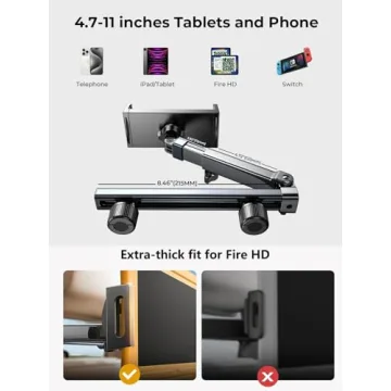 LISEN Tablet Holder for Car Headrest - Travel Essential