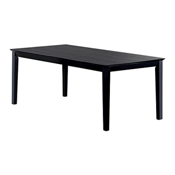 Coaster Home Furnishings Louise Dining Table Black Finish 8 Seats