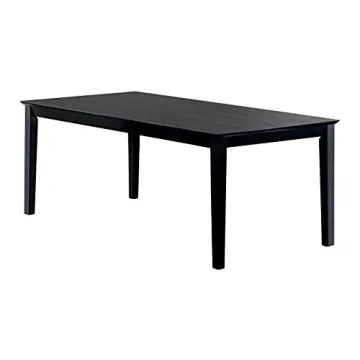 Coaster Home Furnishings Louise Dining Table Black Finish 8 Seats