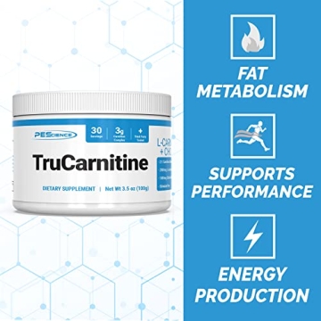 PEScience TruCarnitine Supplement for Fat Burning