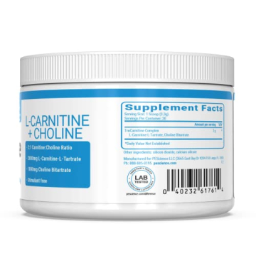PEScience TruCarnitine Supplement for Fat Burning