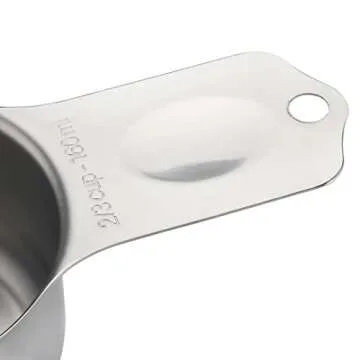 Stainless Steel Measuring Cups Set of 7 Stackable and Durable