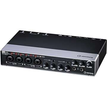 Steinberg UR44 Audio Interface - 24-Bit Sound Quality