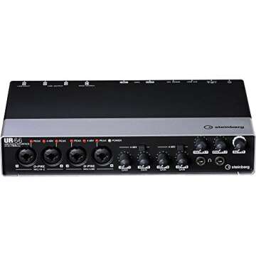 Steinberg UR44 Audio Interface - 24-Bit Sound Quality