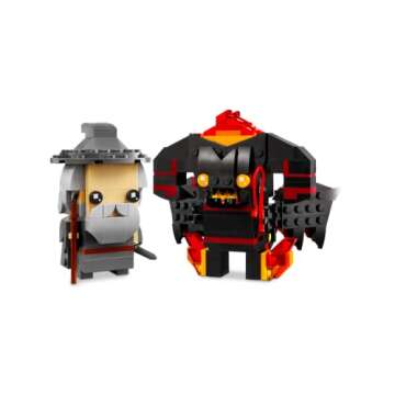 Lego BrickHeadz 40631 Gandalf the Grey & Balrog Set