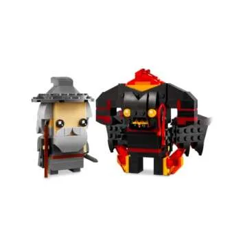 Lego BrickHeadz 40631 Gandalf the Grey & Balrog Set
