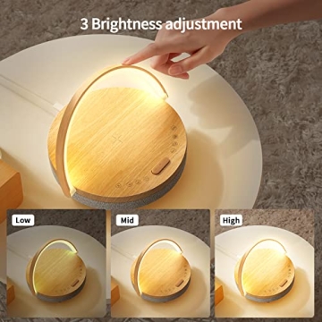 Multifunctional Bluetooth Speaker & Night Light for Relaxation