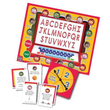 Briarpatch | Super WHY! ABC Letter Game, Includes Finger Puppets, Ages 3+