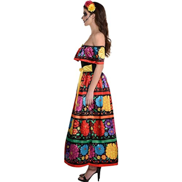 Amscan Sugar Skull Beauty Costume for Stunning Celebrations