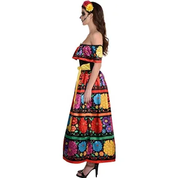 Amscan Sugar Skull Beauty Costume for Stunning Celebrations