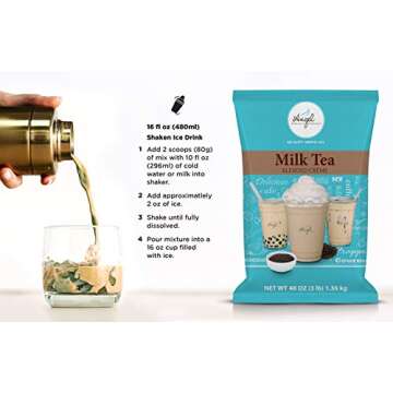 Milk Tea Mix by Angel Specialty Products [3 LB]