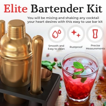 Highball & Chaser Cocktail Shaker Set for Home Mixology