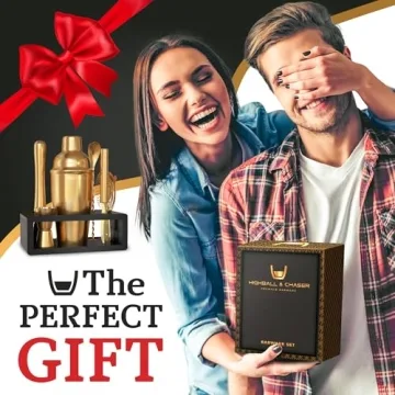 Highball & Chaser Cocktail Shaker Set for Home Mixology