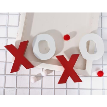 Wooden XOXO Sign for Valentine's Day Romantic Decor