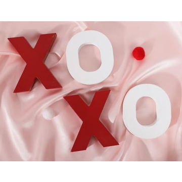 Wooden XOXO Sign for Valentine's Day Romantic Decor