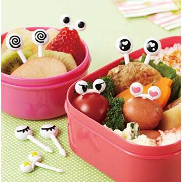 Torune Food Picks Bento Lunch Accessories 14 Eye Design Set