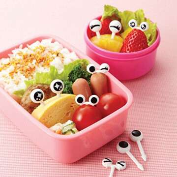 Torune Food Picks Bento Lunch Accessories 14 Eye Design Set