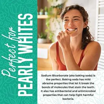 Herbaila Sodium Bicarbonate 2lb, Baking Soda for Cleaning and Baking, Aluminum Free Baking Soda for Pool, Pure Baking Soda Powder, Bulk Baking Soda Food Grade, Sodium Bicarbonate Powder