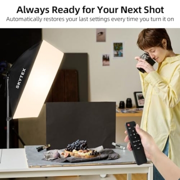 Skytex Softbox Lighting Kit for Photography and Video