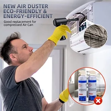 Eco-Friendly Compressed Air Duster for Electronics Cleaning