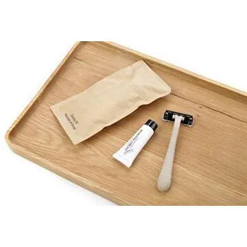 BIO CORN Eco-Friendly Disposable Shaving Kits for Travel