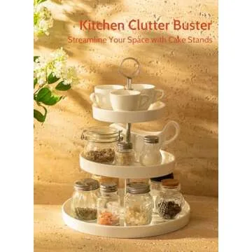 Stylish Sweese 3-Tier Cupcake Stand for Every Occasion