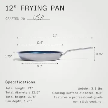Buy Made In 12 Inch Non Stick Frying Pan - Crafted in USA