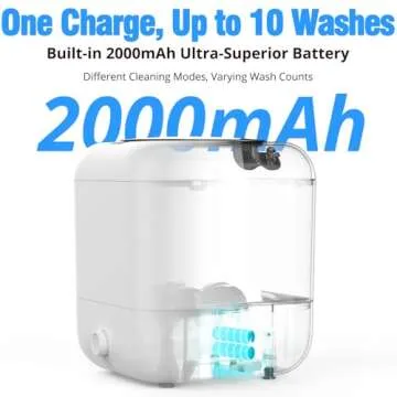 Portable Rechargeable Washing Machine for Travel
