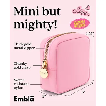 Embla Makeup Bag: Stylish & Versatile Organizer