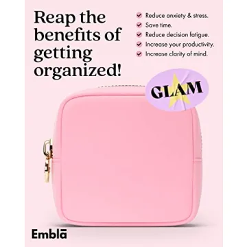 Embla Makeup Bag: Stylish & Versatile Organizer