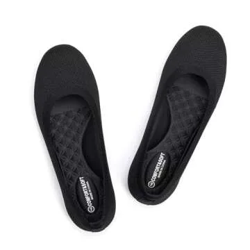 Frank Mully Women's Mary Jane Flats Comfortable Dressy Ballet Flats Casual Round Toe Slip On Washabl...