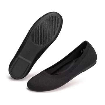 Frank Mully Women's Comfortable Mary Jane Flats Slip-On