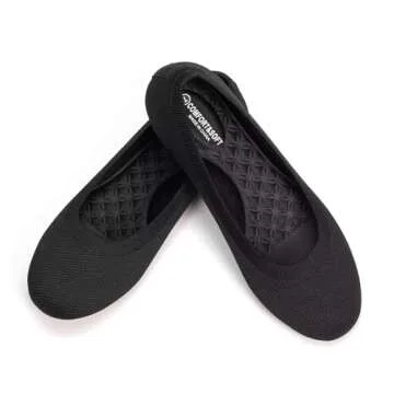 Frank Mully Women's Comfortable Mary Jane Flats Slip-On