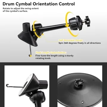 Fun Car Cymbal Air Vent for Music Lovers and Drummers