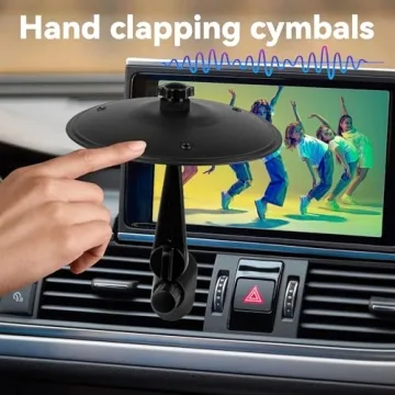 Fun Car Cymbal Air Vent for Music Lovers and Drummers