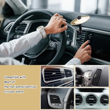 Car Crash Cymbal Air Vent for Fun Driving Experiences