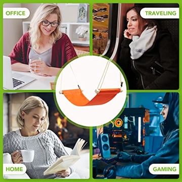 iMissiu Adjustable Foot Hammock for Desk Comfort