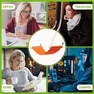 iMissiu Adjustable Foot Hammock for Desk Comfort