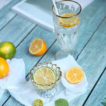 Evanto 23X35 Inch (58X88cm) 2-in-1 Blue and White Wood Background Photo Backdrop Board for Food Photography, Daily Recording, Poster or Magazine Shooting, Products Display