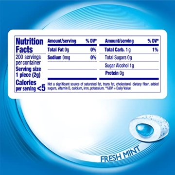 Mentos Pure Fresh Sugar-Free Chewing Gum - Bulk 4 Pack