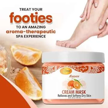 SPA REDI Body and Foot Cream Mask - Mandarin Hydration