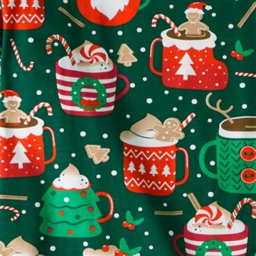 The Children's Place Baby Family Matching, Christmas and Holiday Pajama Sets, Cotton, Coco Mugs, Lar...