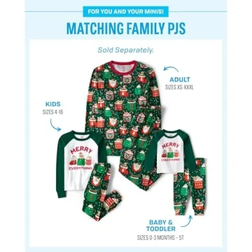 Family Matching Holiday Pajama Sets - Soft Cotton Comfort